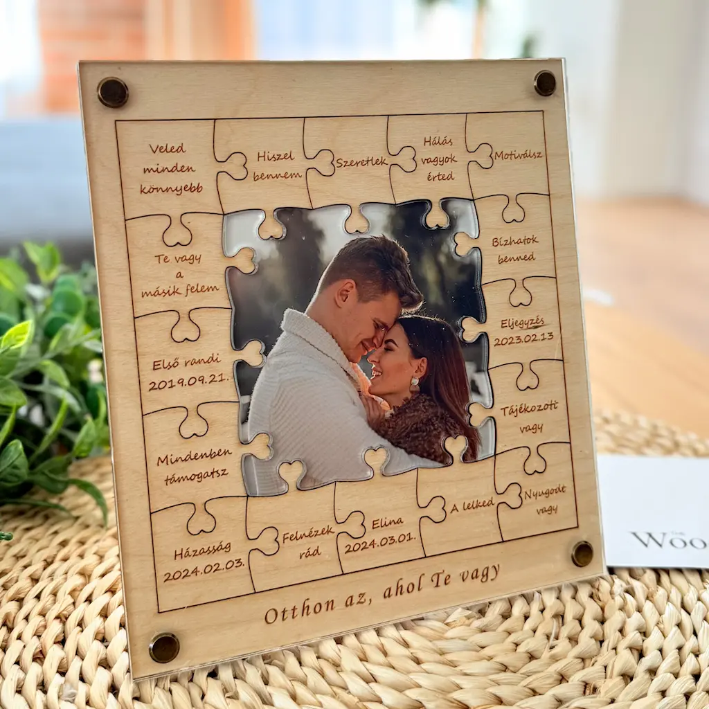 Natúr puzzle keretes - háttámasztékkal ellátott - fénykép